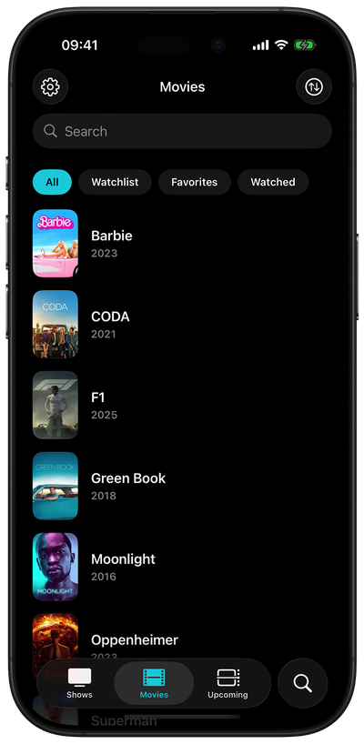 Movies Screen